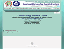 Tablet Screenshot of nanotech.amrelisankul.org